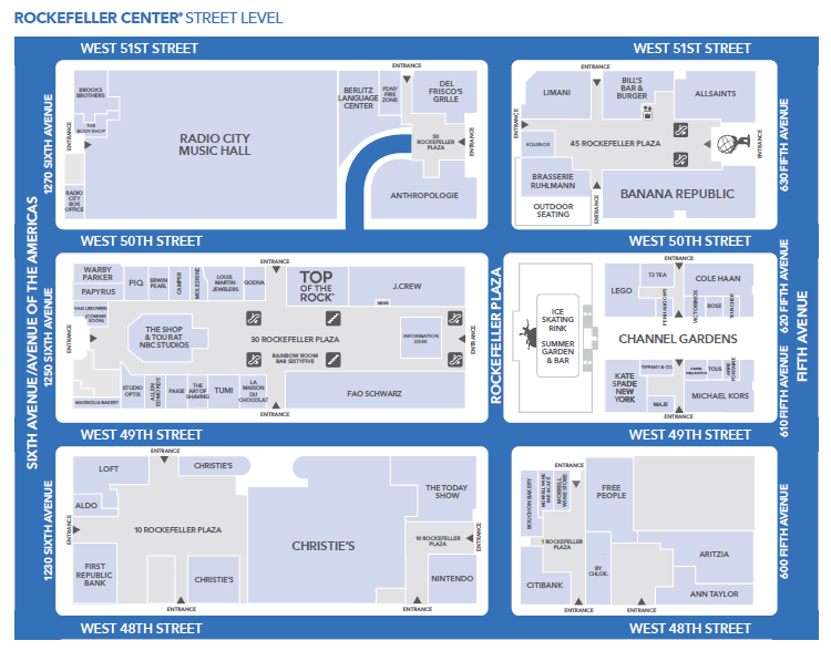 mapa Rockefeller - CONTADOR DE VIAJES